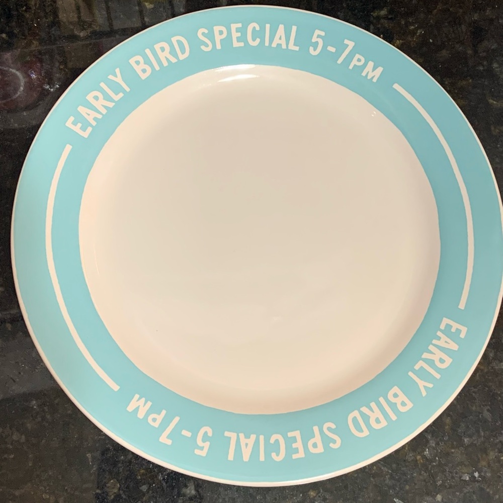 Make an offer! Kate Spade Lenox Order’s Up Salad Plate, Early Bird Special.